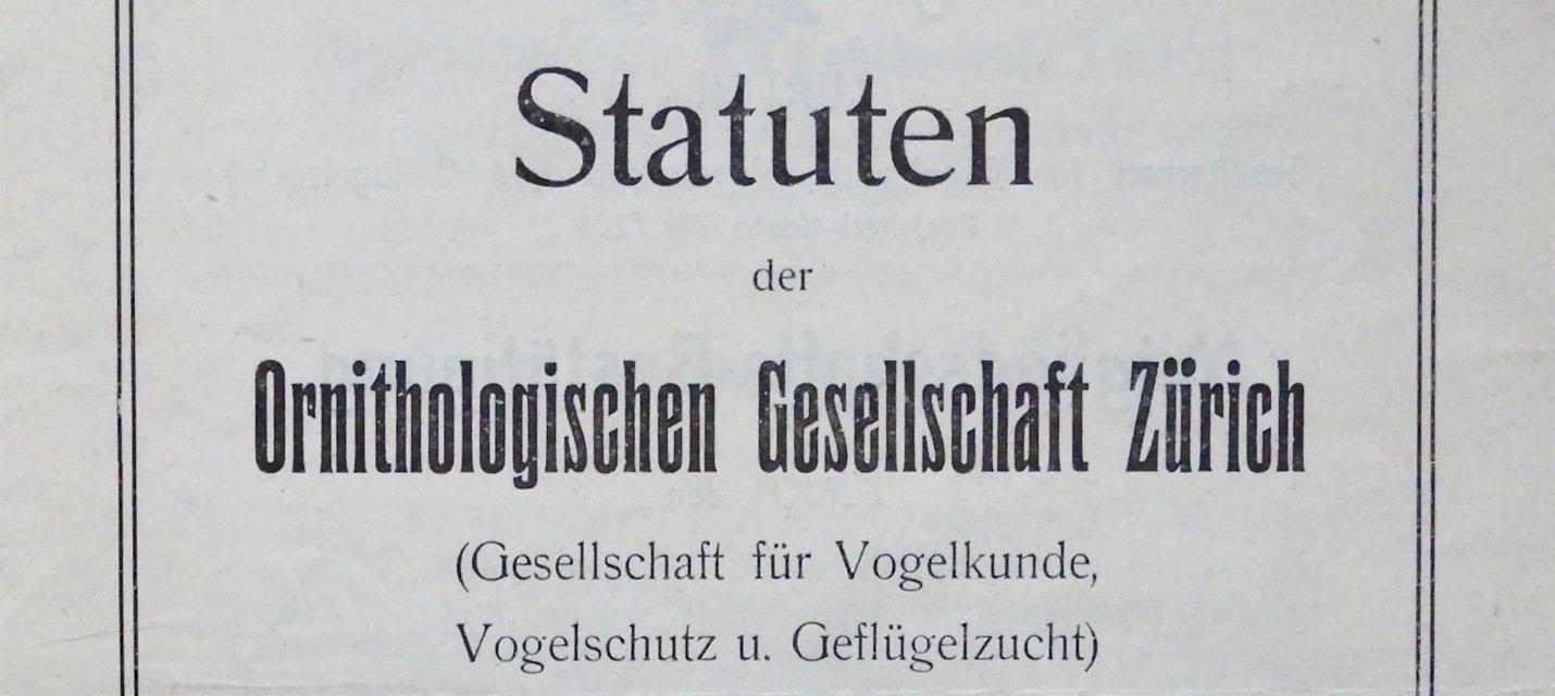 OGZ Statuten 1920